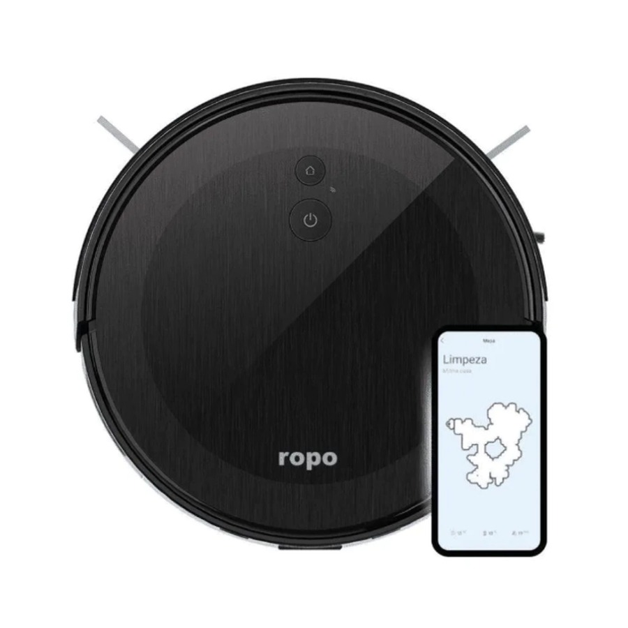 Robô Aspirador Smart Pet 2 em 1 Alexa/Google (Bivolt)